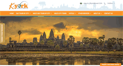 Desktop Screenshot of kyorktravel.com