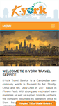 Mobile Screenshot of kyorktravel.com