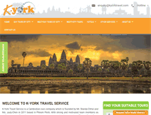 Tablet Screenshot of kyorktravel.com